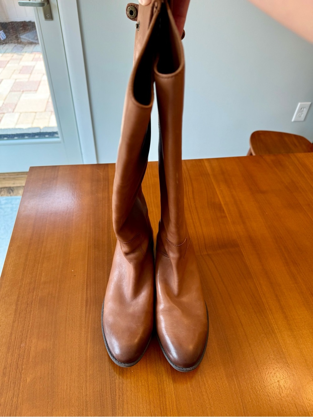 Sam Edelman Penny Wide Calf Leather Riding Boots